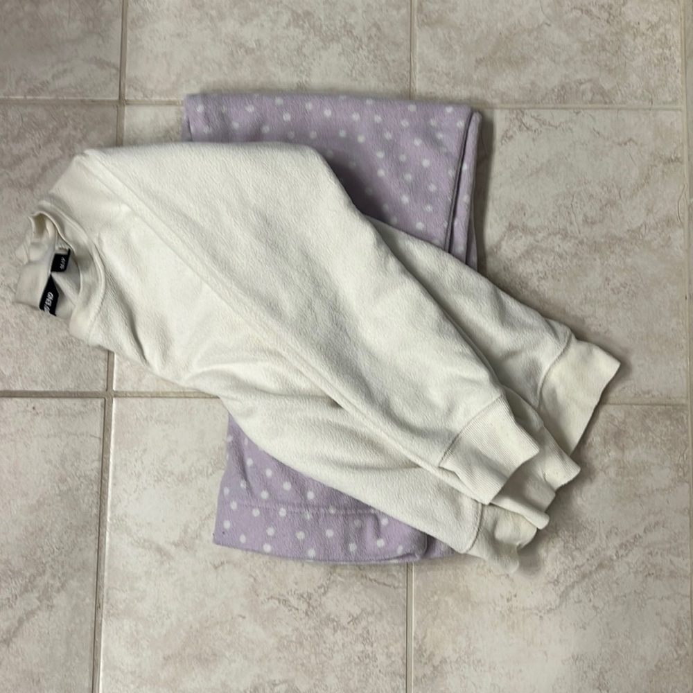 Lands’ End Fleece Pajamas